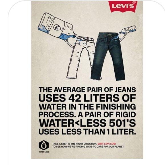 Levis water less 510 hight waist Skinny Jean - Picture 6 of 15
